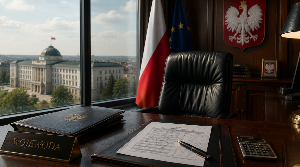 Ile zarabia wojewoda? Konkretne liczby [2026]